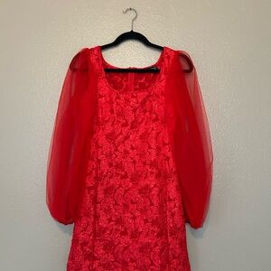 Shein Red Party Dress, size Small